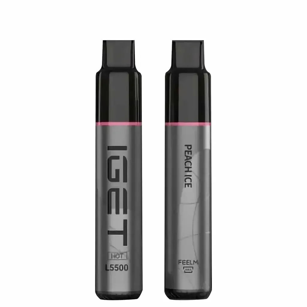 IGET Hot Peach Ice 5500 Puffs - Ali Barbar Vaping