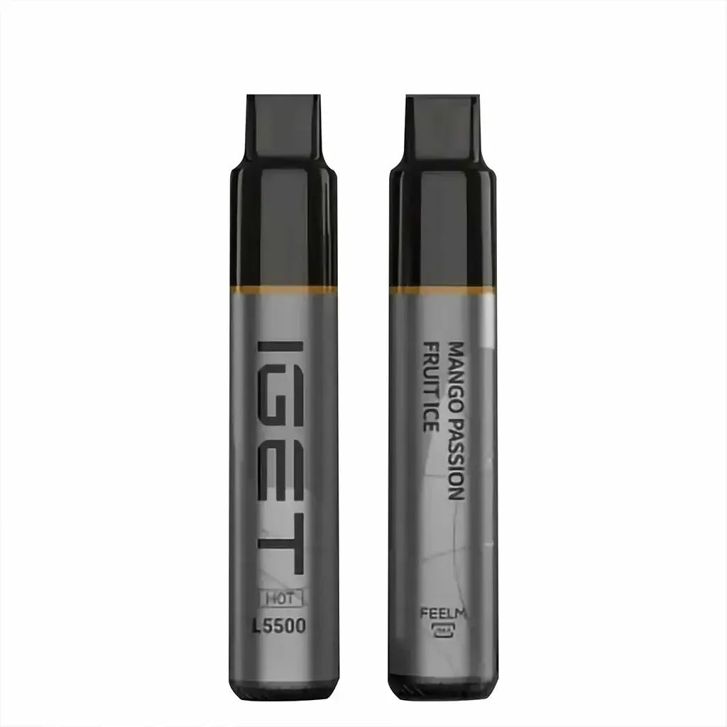 IGET Hot Mango Passion Fruit Ice 5500 Puffs - Ali Barbar Vaping