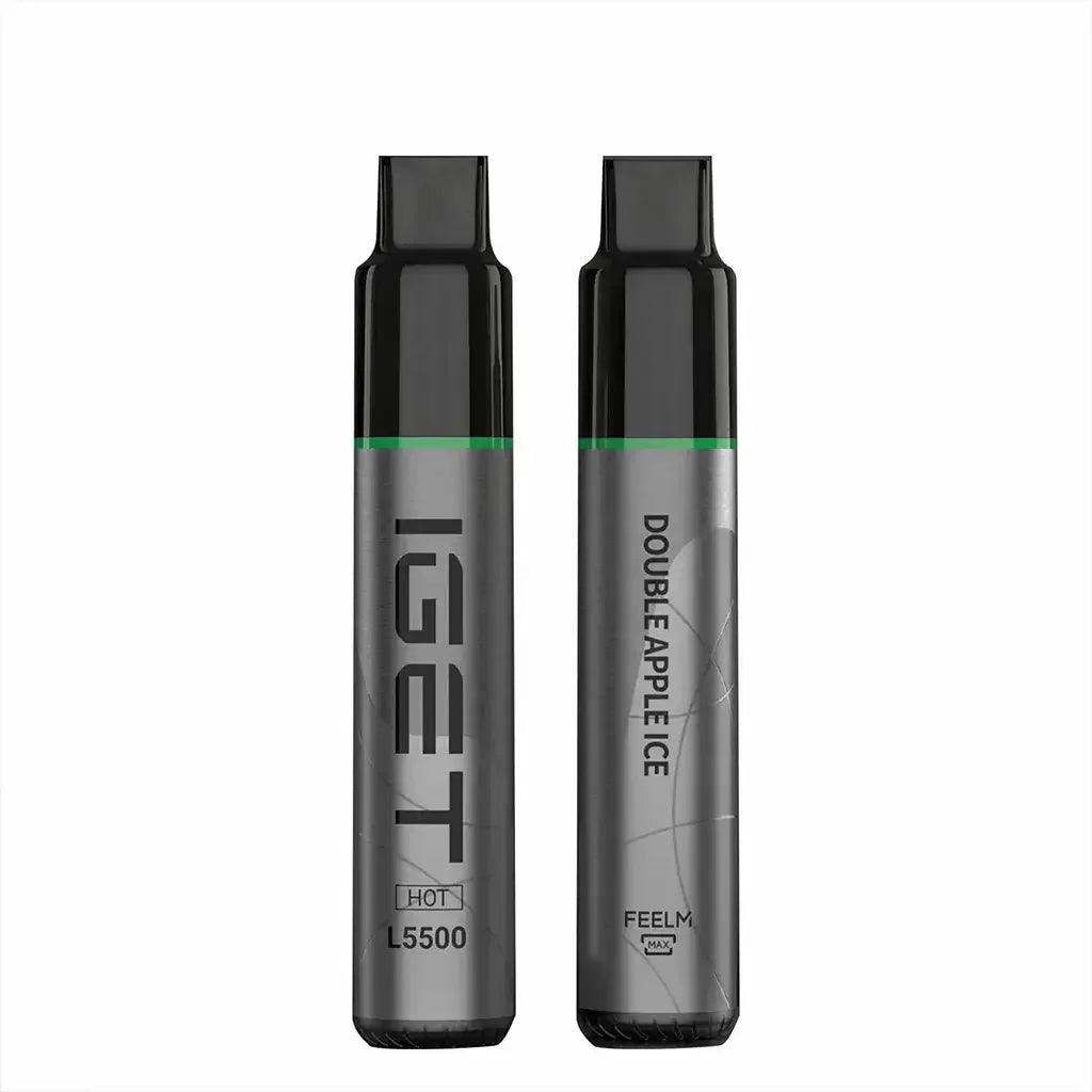 IGET Hot Double Apple 5500 Puffs - Ali Barbar Vaping
