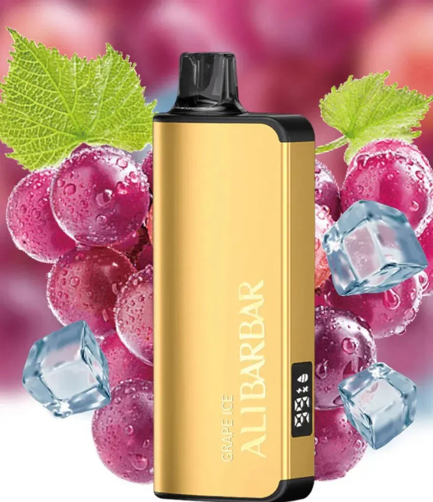 Alibarbar Ingot 9000 Grape Ice - Ali Barbar Vaping
