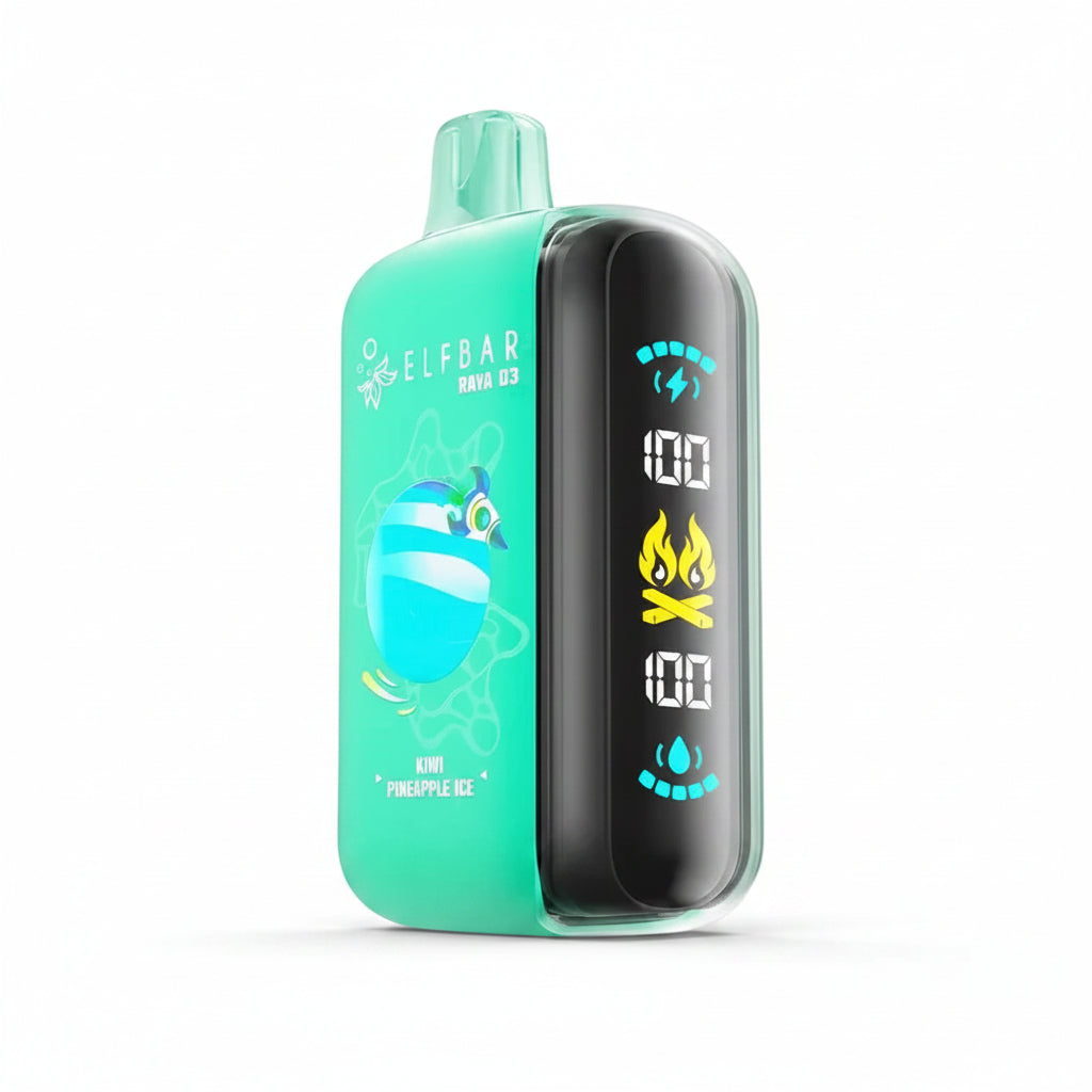 Elf Bar Raya D3 25000 Puffs β Kiwi Pineapple Ice