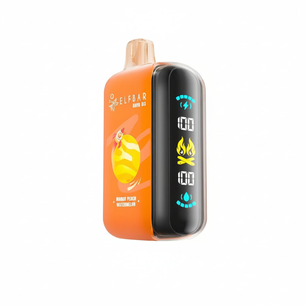 ELF BAR RAYA D3 MANGO PEACH WATERMELON