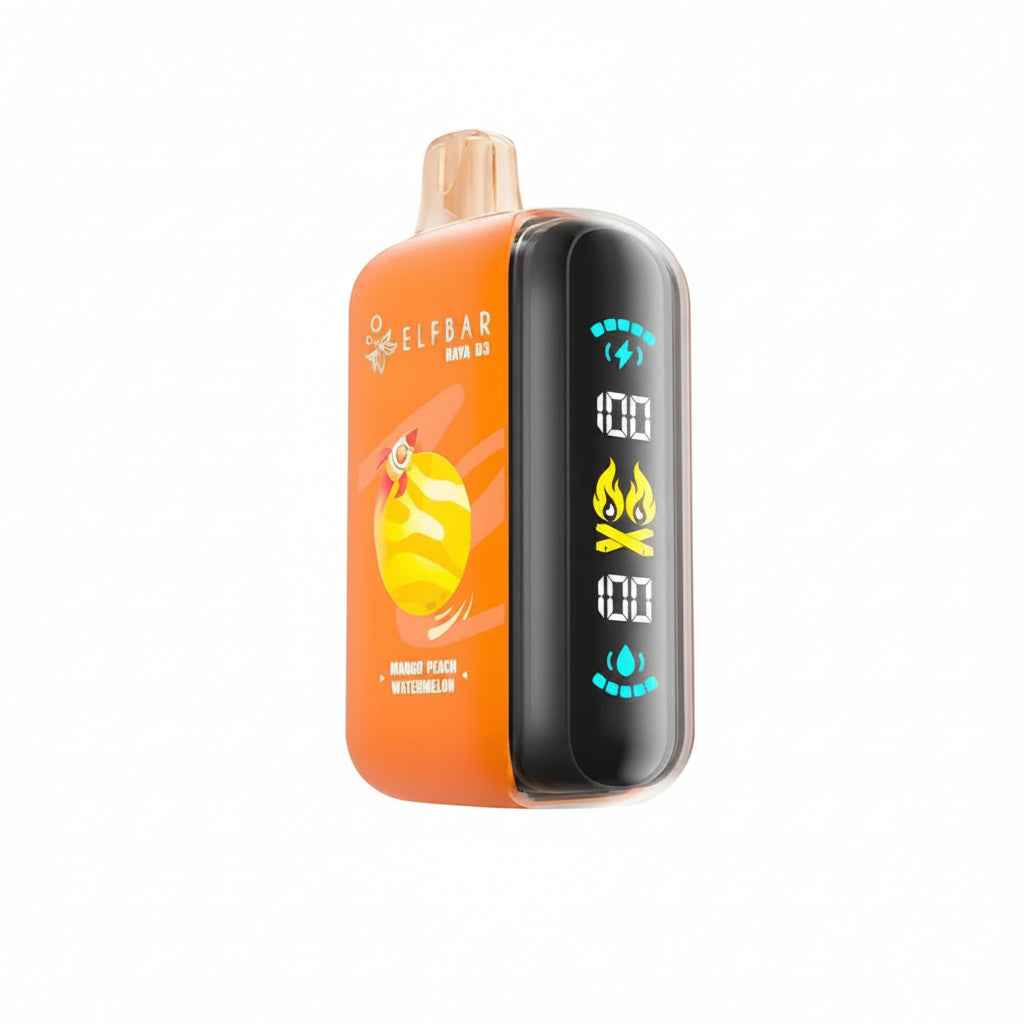 ELF BAR RAYA D3 MANGO PEACH WATERMELON