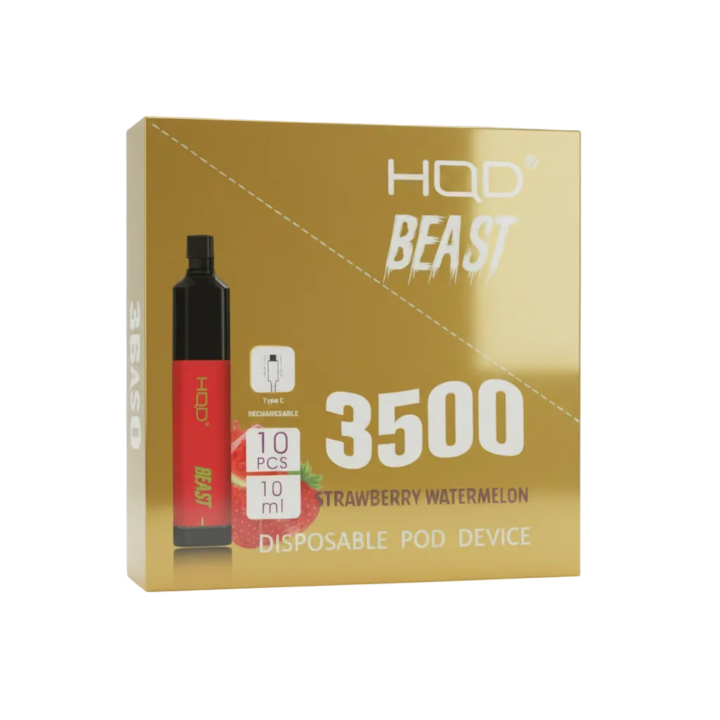 HQD BEAST 3500 puffs 10 pcs