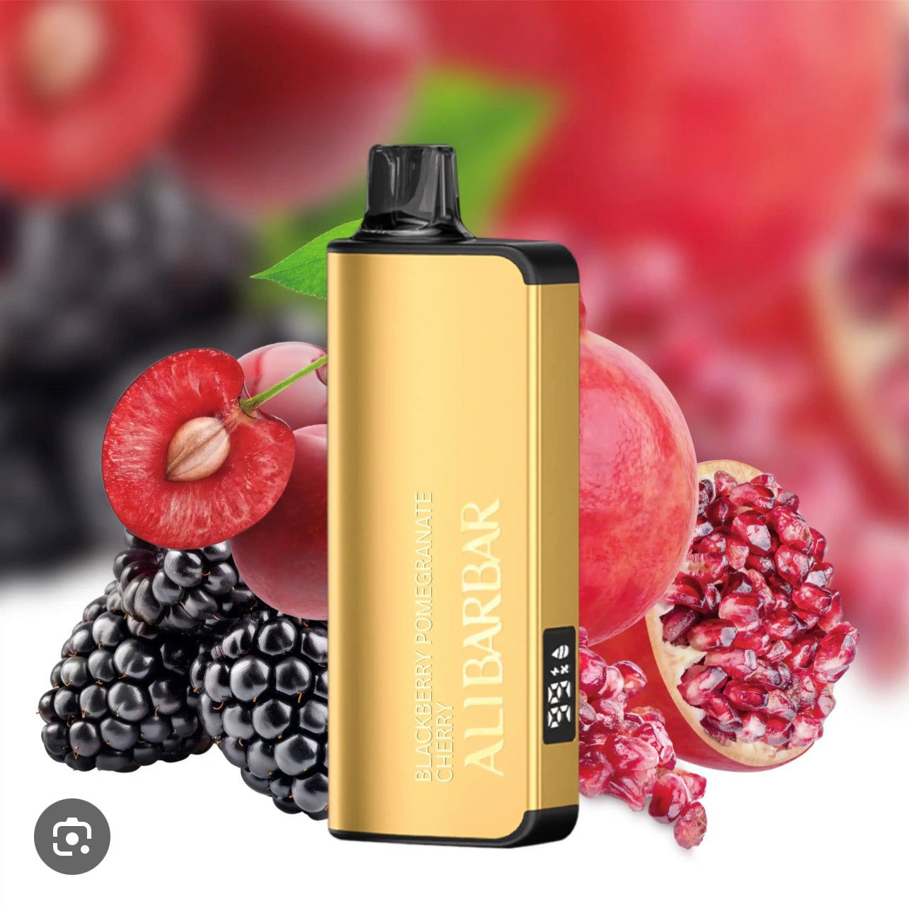 Alibarbar Ingot Pomegranate Cherry Disposable Vape Australia