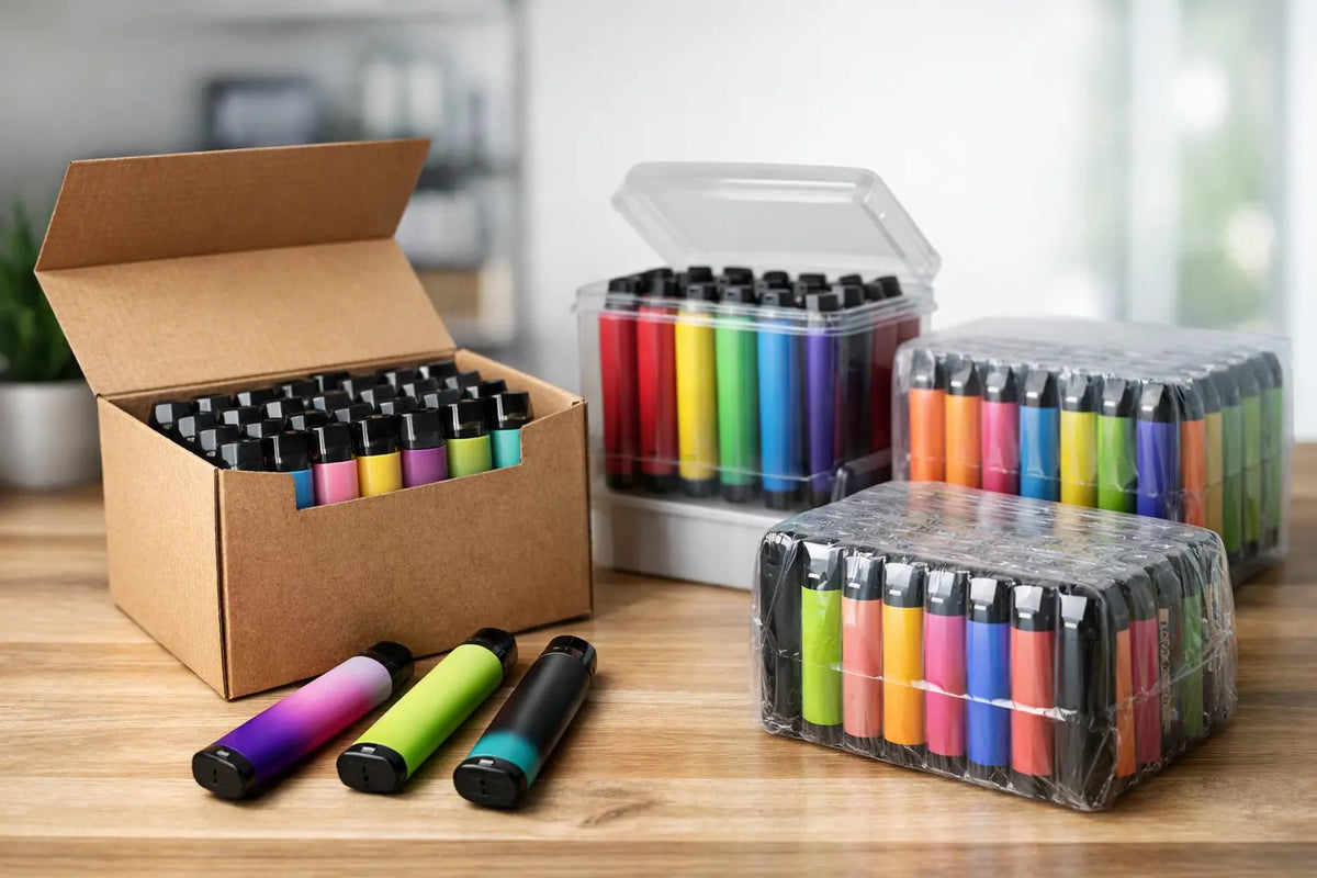 Disposable Vape Bulk Packs That Keep You Stocked