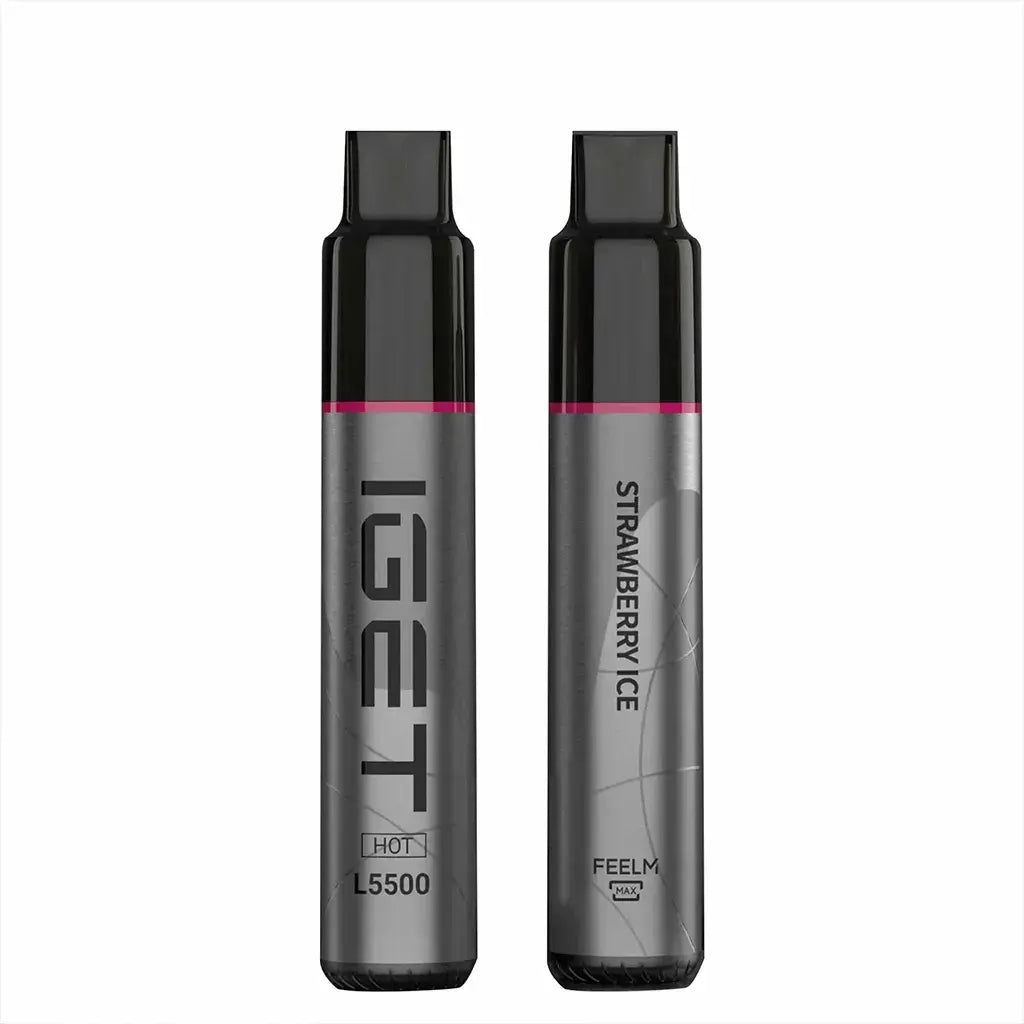 IGET Hot Strawberry Ice 5500 Puffs My Store