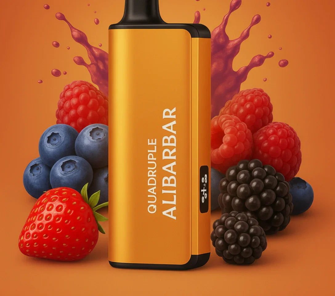 Alibarbar Ingot 9000 Quadruple Berry Ice