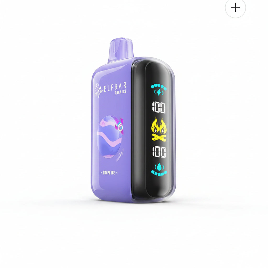 ELF BAR RAYA D3 GRAPE ICE