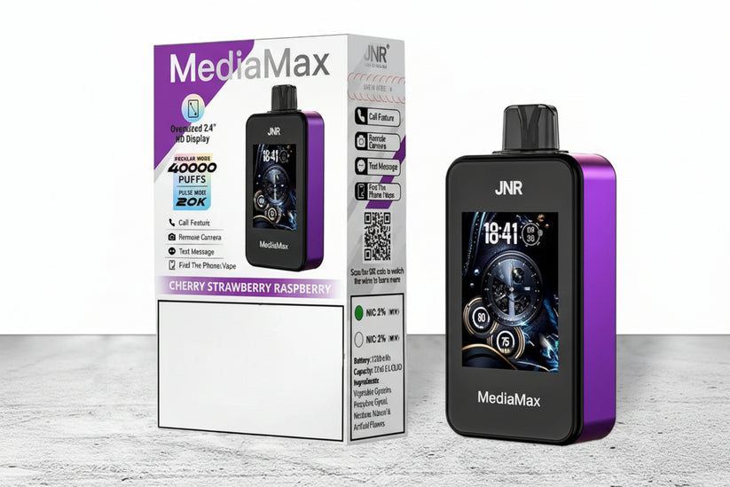 JNR MediaMax Cherry Strawberry Raspberry – AliBarbar Vaping