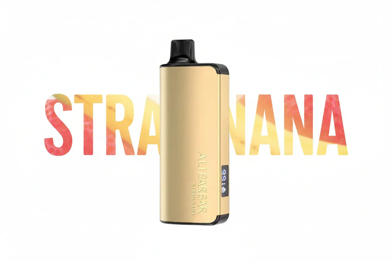ALIBARBAR INGOT 9000 – STRAWNANA - AliBarbar Vaping