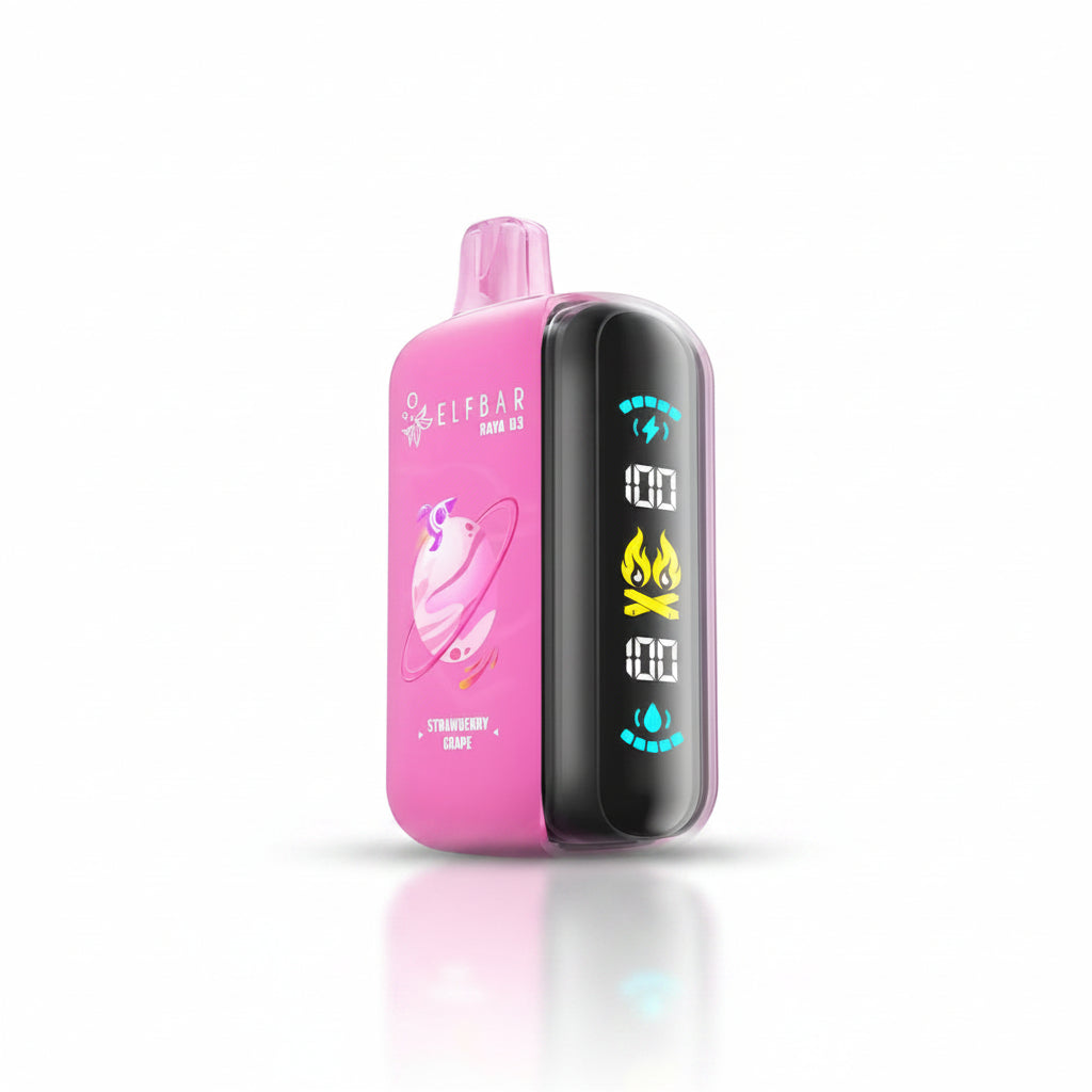 ELF BAR RAYA D3 STRAWBERRY GRAPE