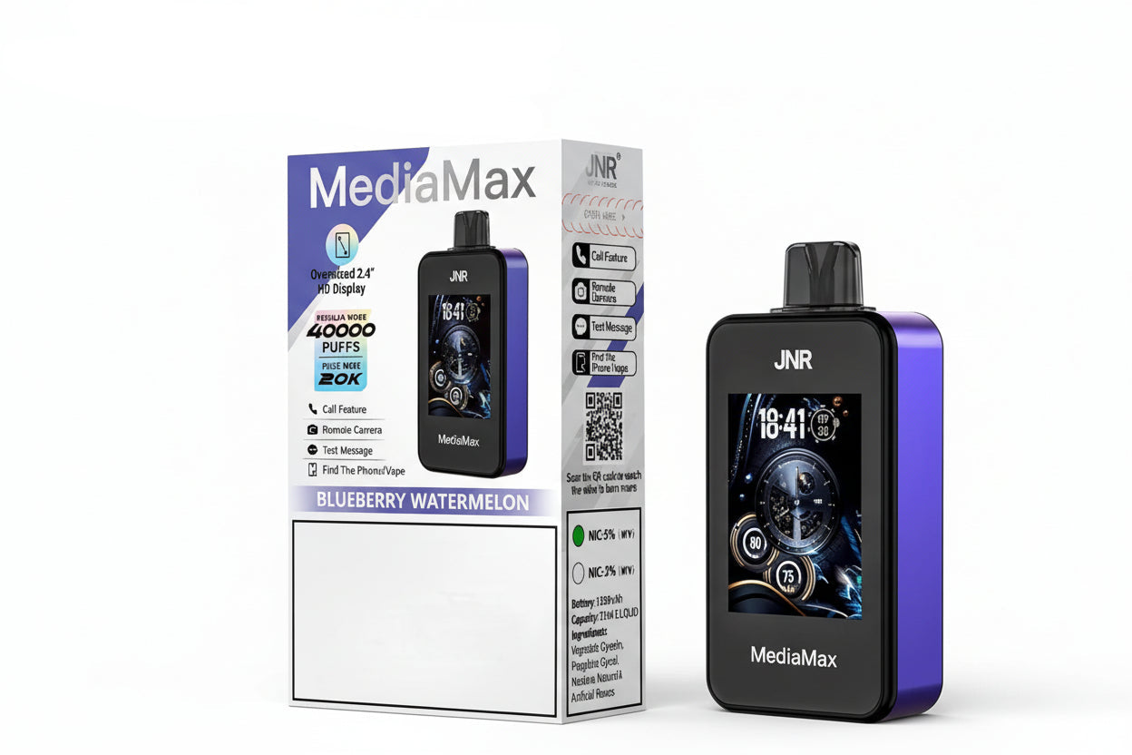 JNR MediaMax Blueberry Watermelon - AliBarbar Vaping