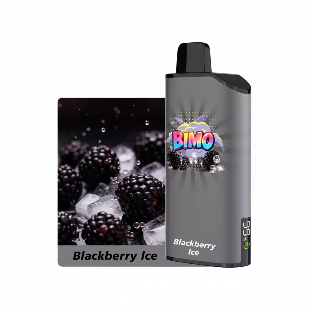 BIMO ONE 9000 Puffs disposable vape in Blackberry Ice flavour